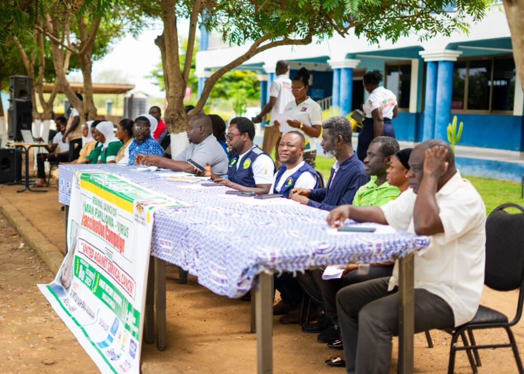 Ghana Health Service Launches HPV Vaccination Campaign at Great Victory Academy