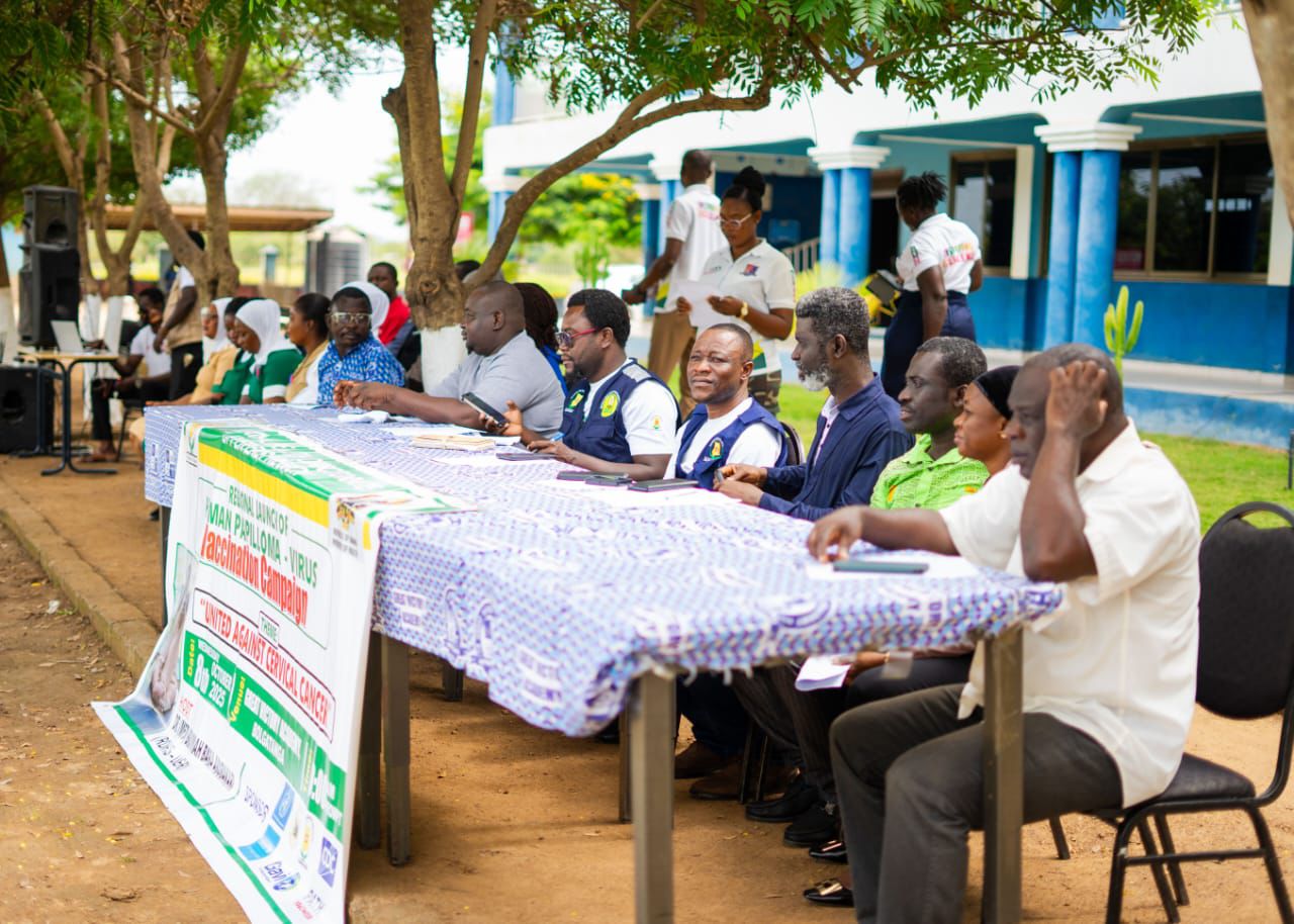 Ghana Health Service Launches HPV Vaccination Campaign at Great Victory Academy